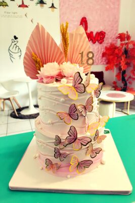 18th birthday cake cavite butterfly theme sheng bakeshop