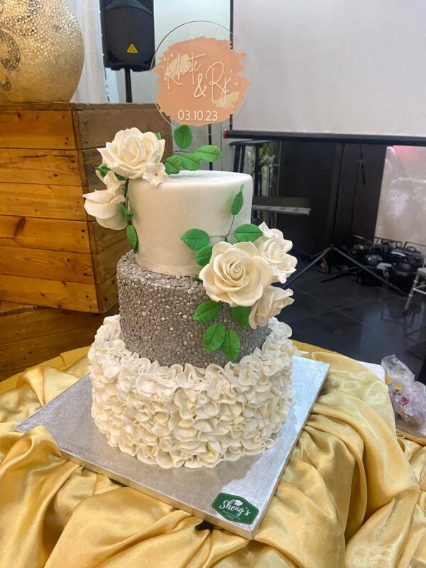 wedding cake cavite by chef sheng