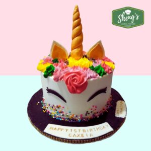 unicorn cake fondant details dasmarinas gen trias trece amadeo silang tanza cavite shengs bakeshop