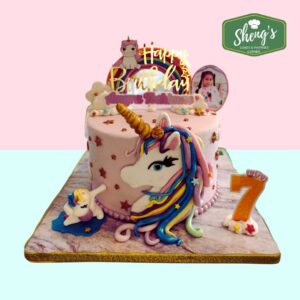 unicorn birthday cake fondant details dasmarinas gen trias imus trece amadeo silang tanza cavite shengs bakeshop