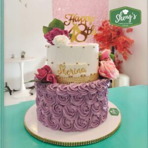 butterfly debut 18 birthday decade anniversary cake fondant details dasmarinas gen trias trece amadeo silang tanza cavite shengs bakeshop